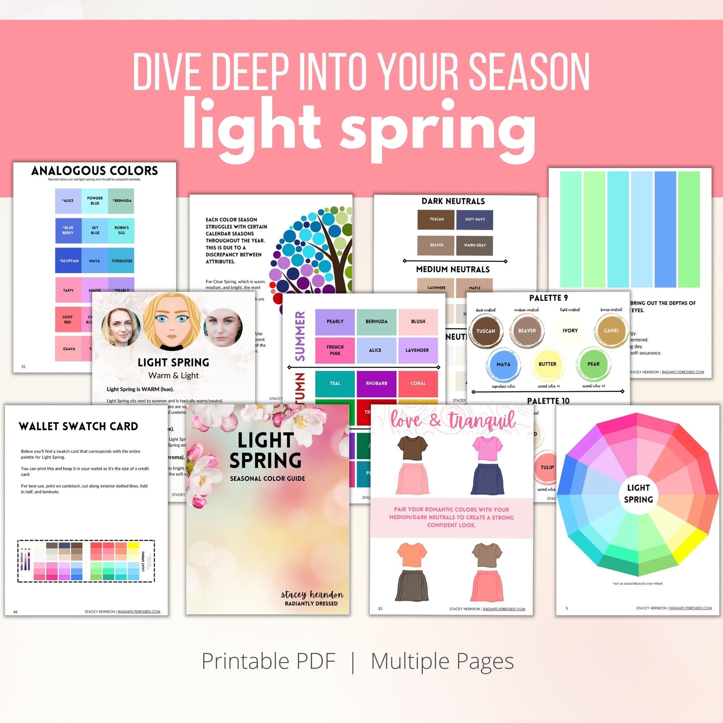 Light Spring Color Guide