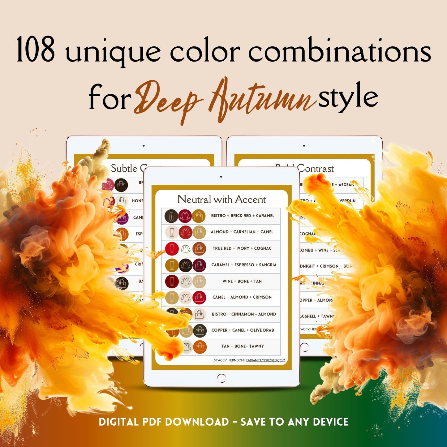 Deep Autumn ColorStory Collections