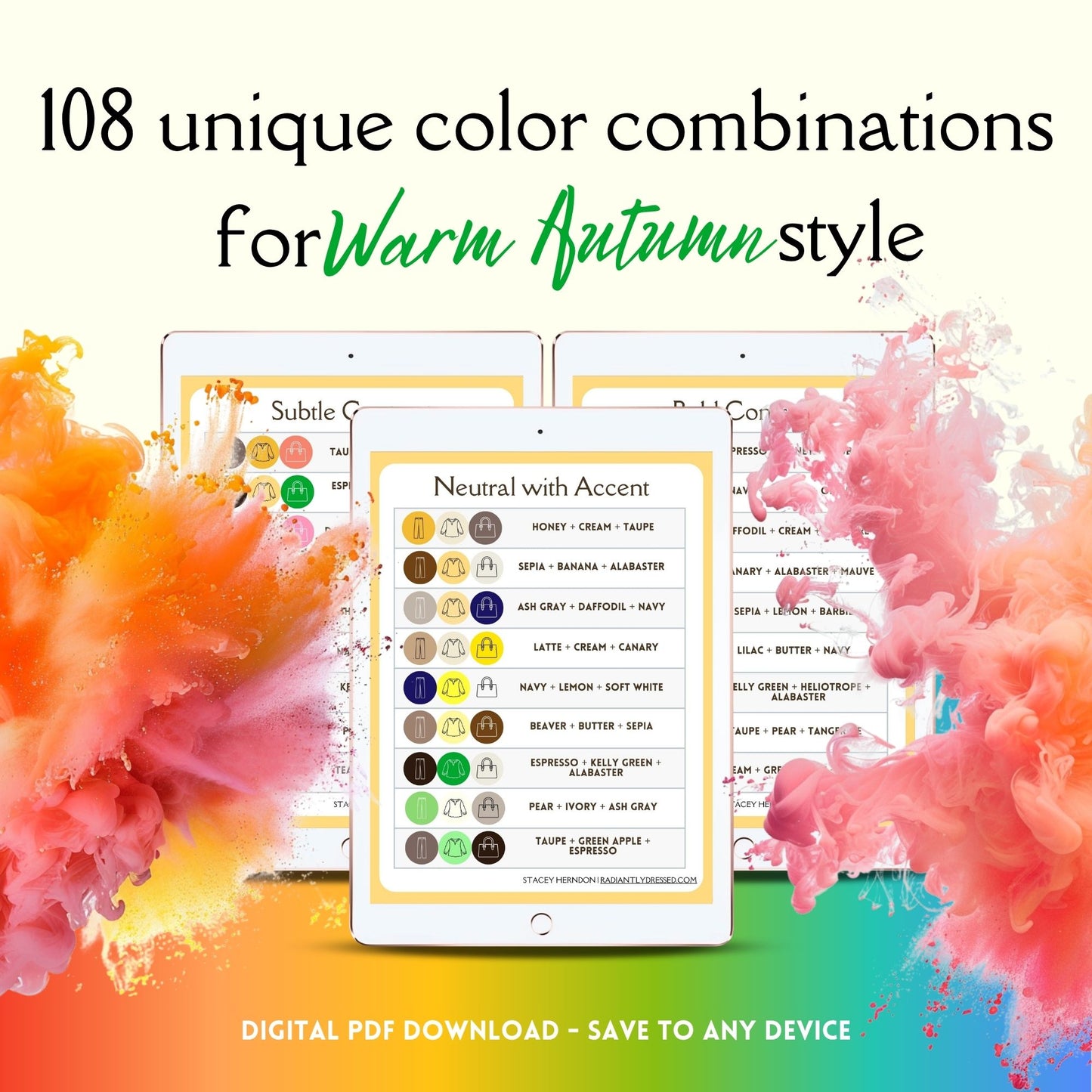 Warm Spring ColorStory Collections