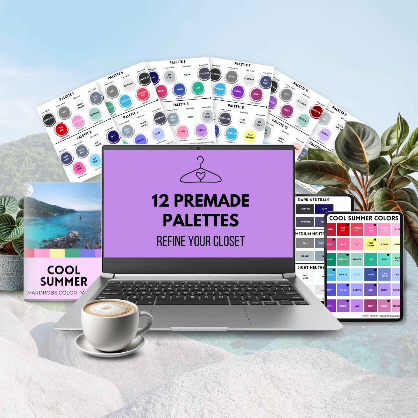 Cool Summer Color Palettes