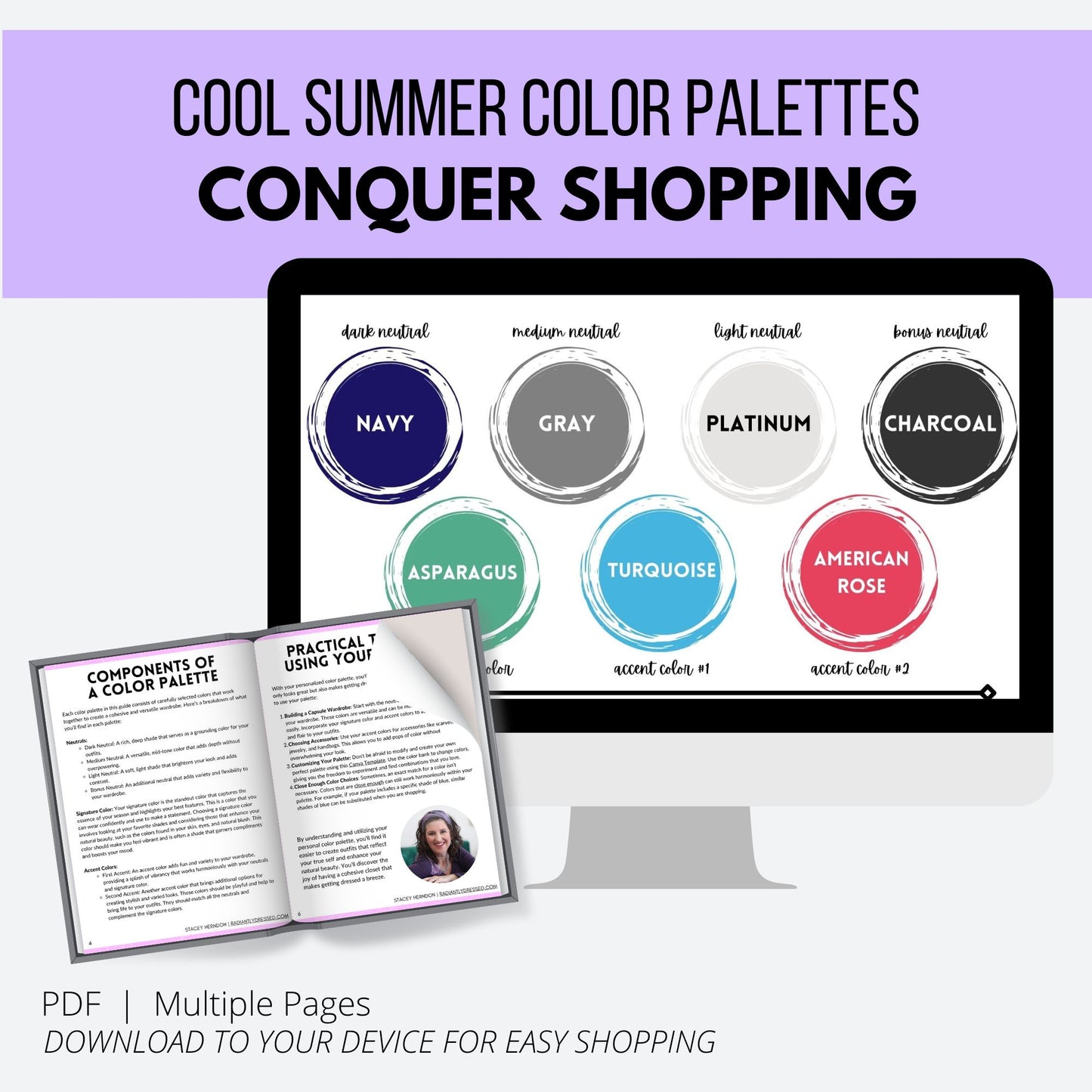 Cool Summer Color Palettes