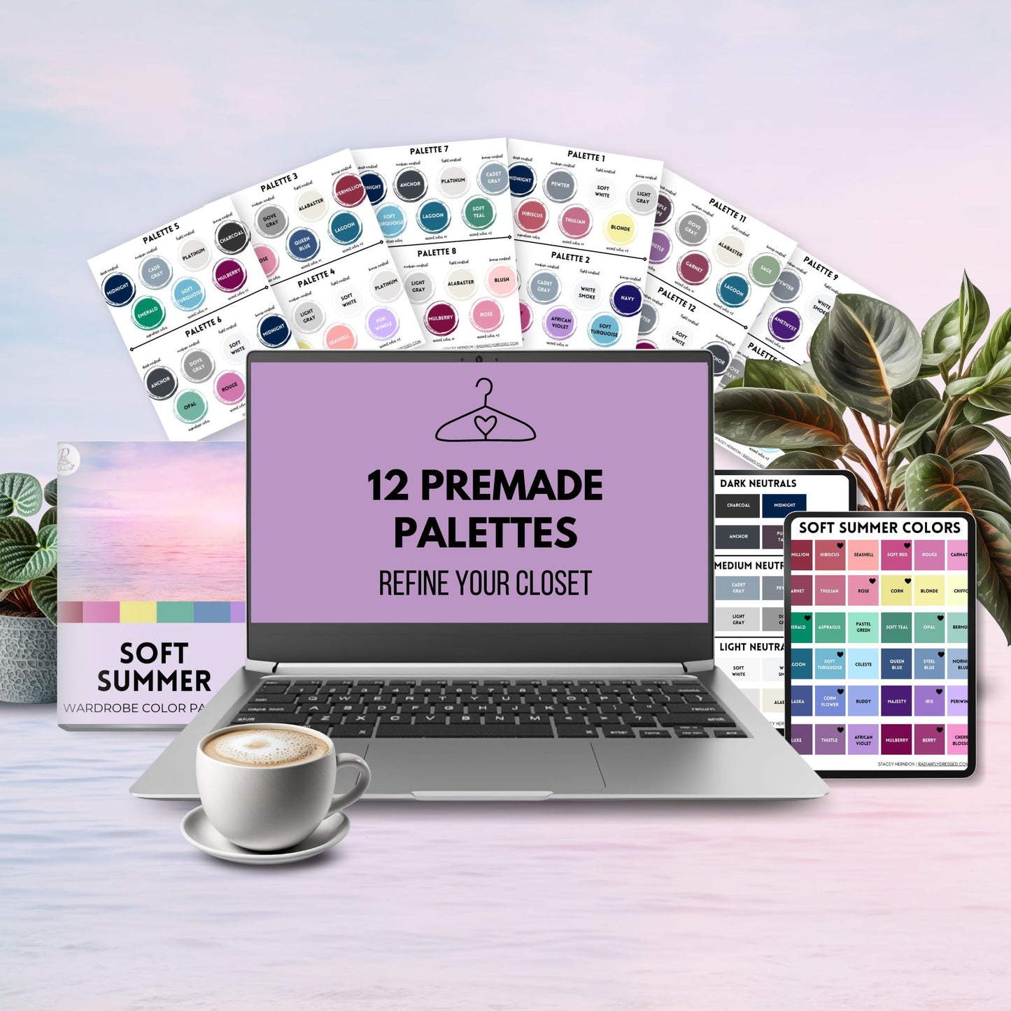 Soft Summer Color Palettes