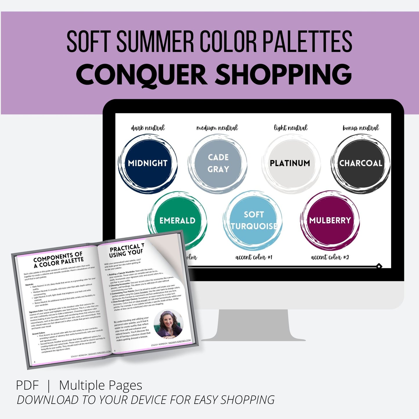 Soft Summer Color Palettes