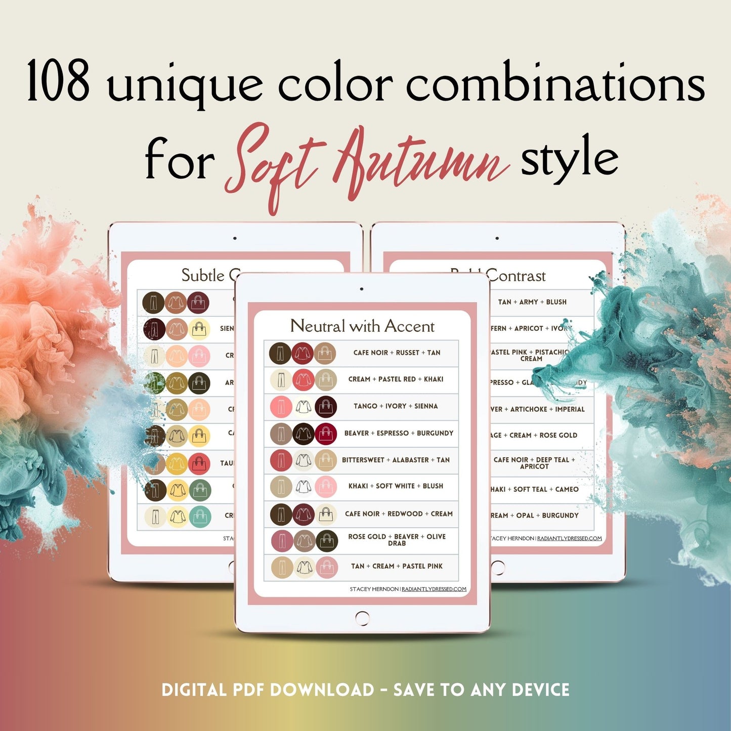 Soft Autumn ColorStory Collections