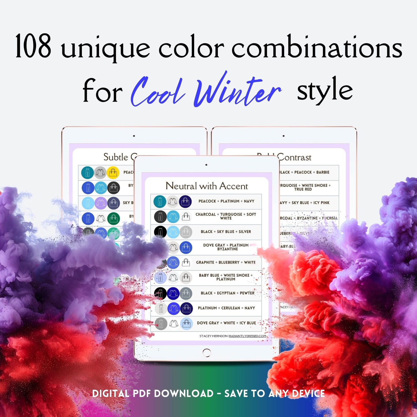 Cool Winter ColorStory Collections