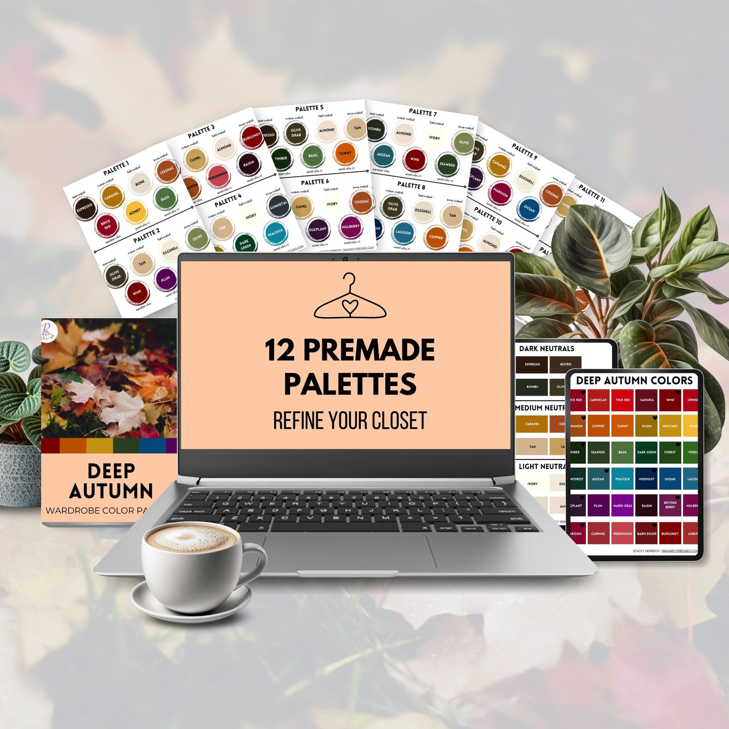 Deep Autumn Color Palettes
