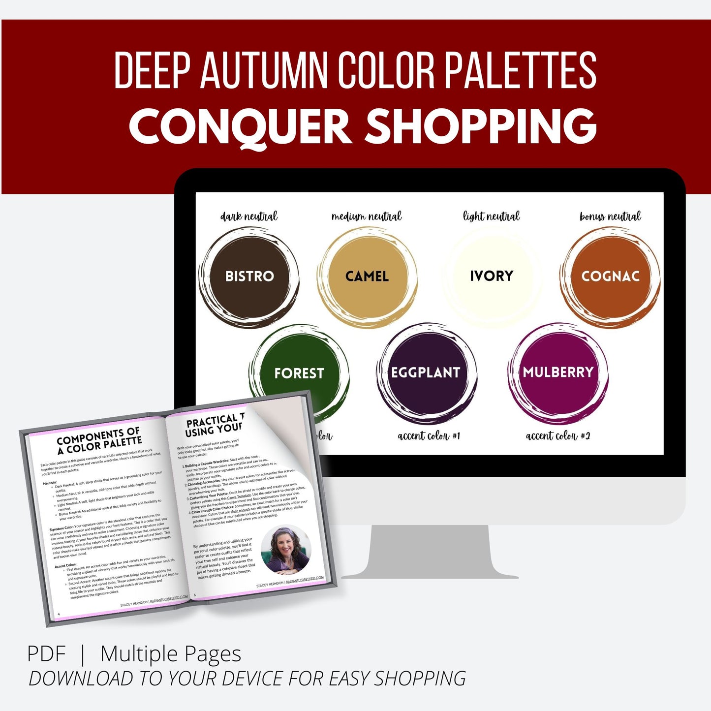 Deep Autumn Color Palettes