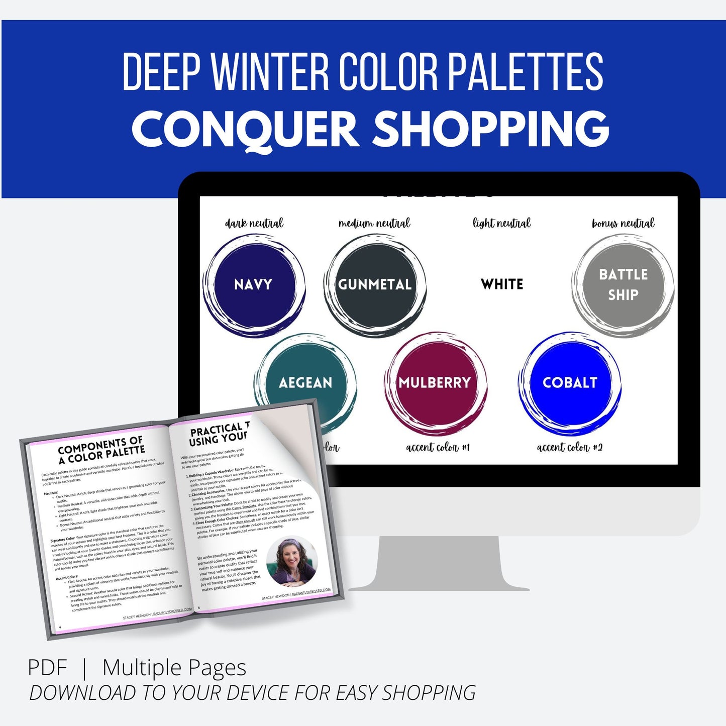 Deep Winter Color Palettes