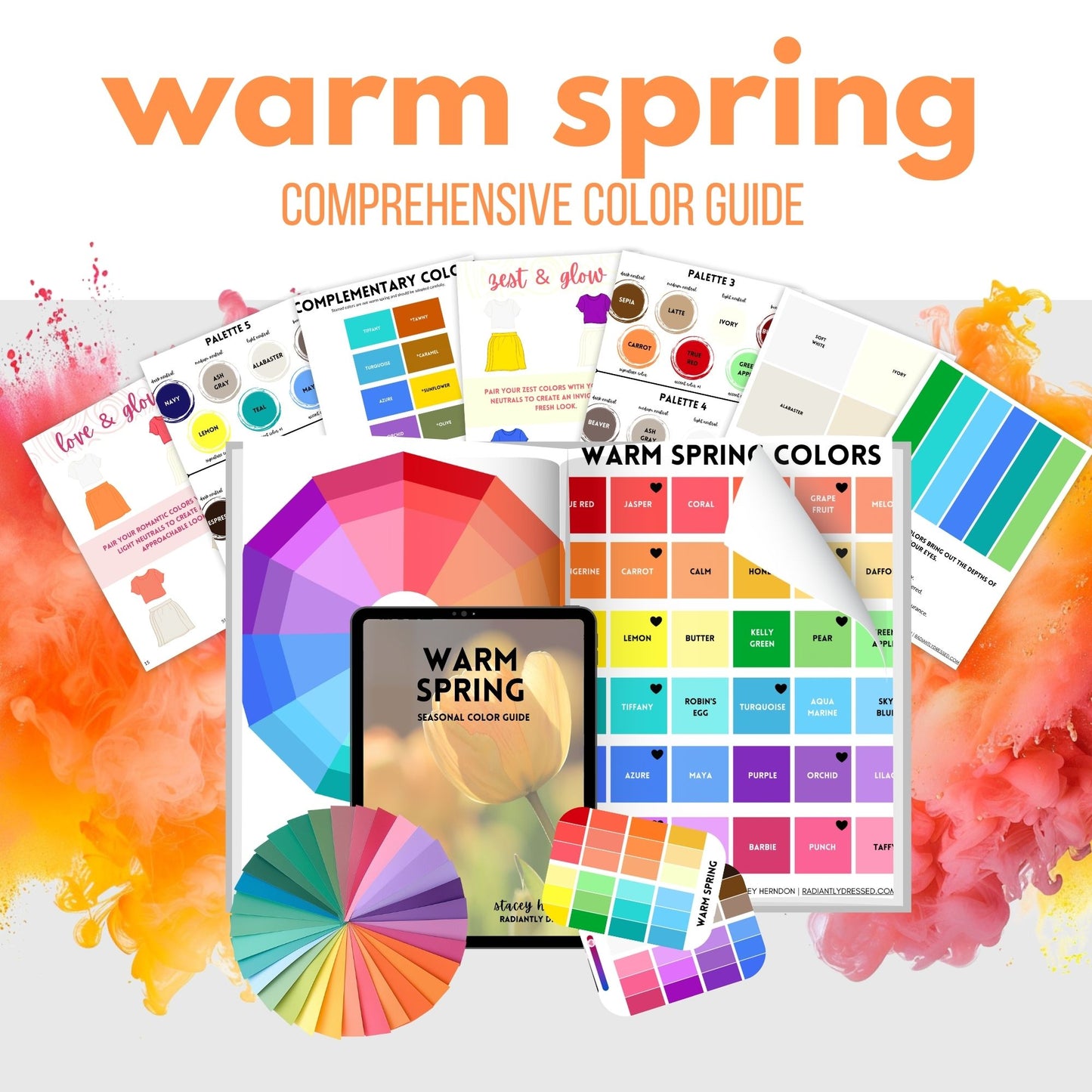 Warm Spring Color Guide