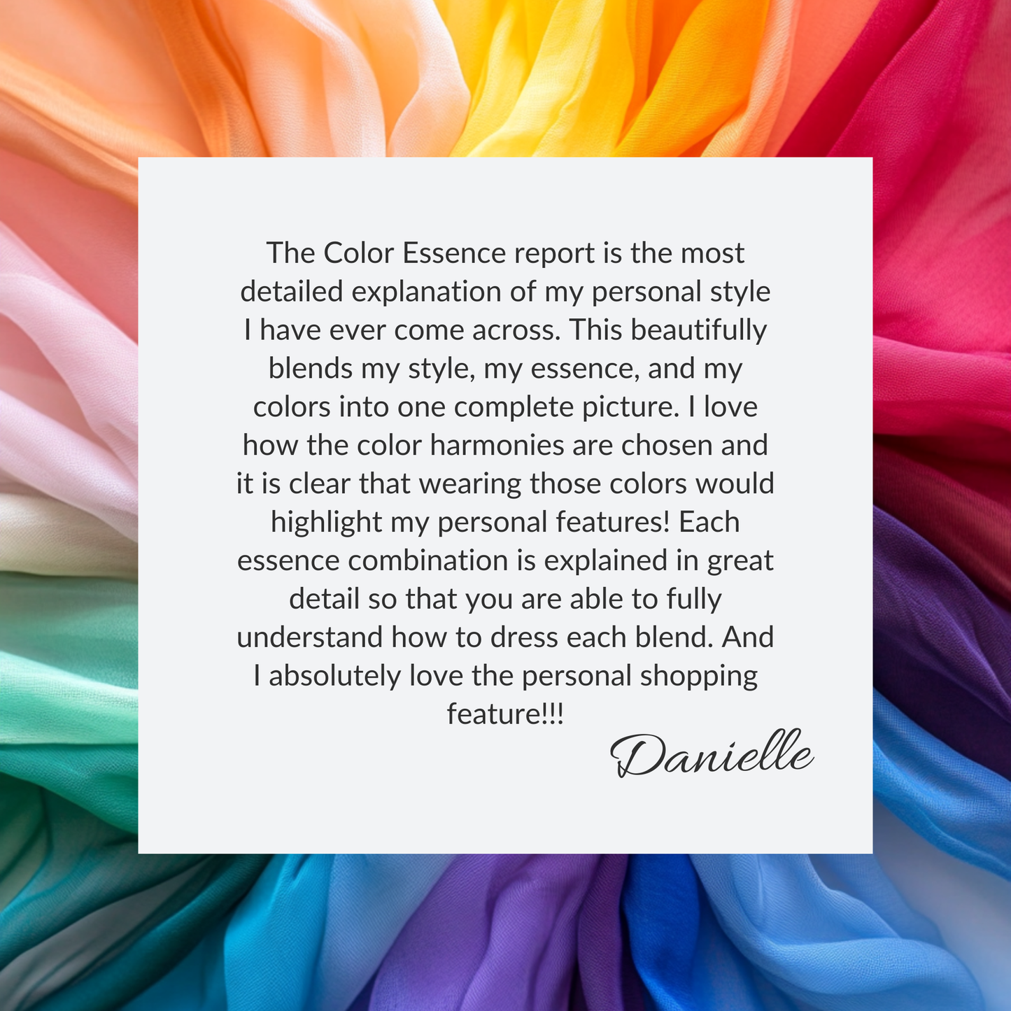 Radiant Woman® - ColorEssence Style Report