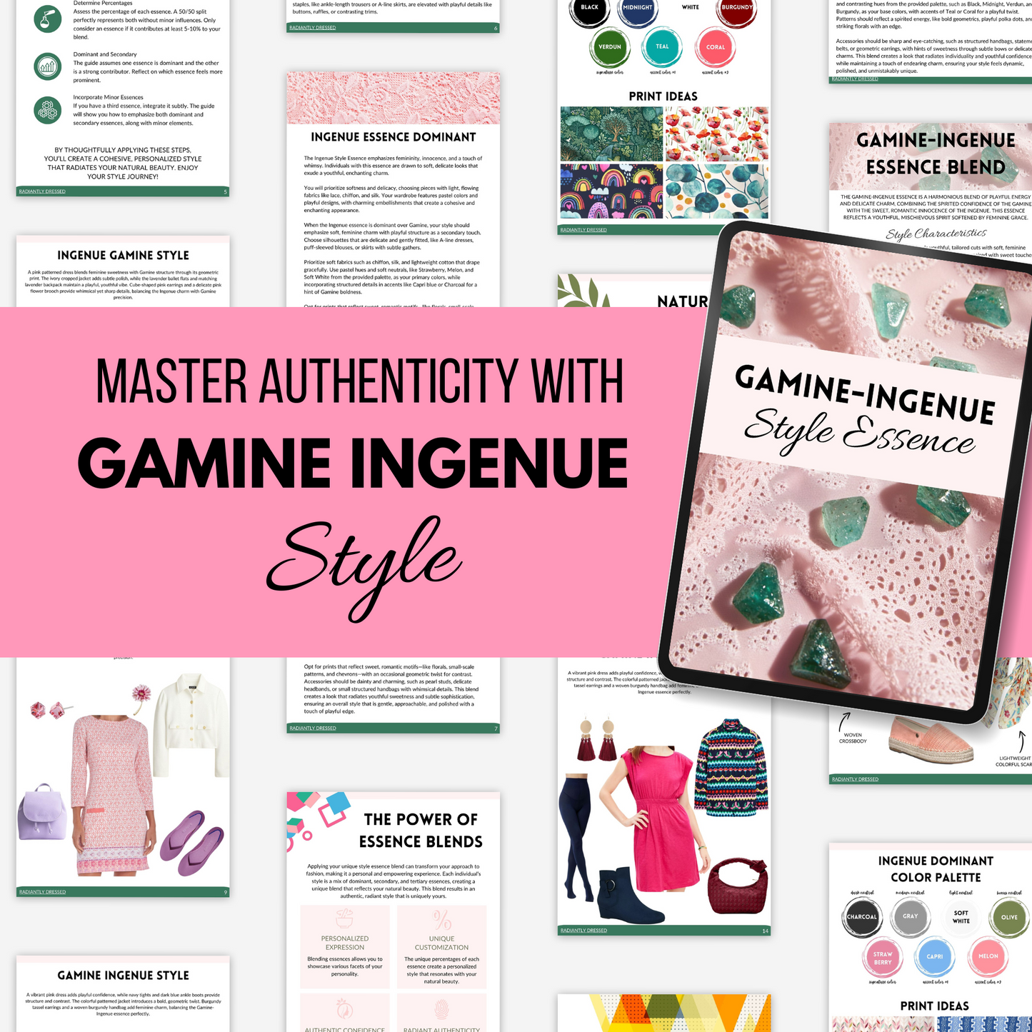 Gamine Ingenue Essence Guide