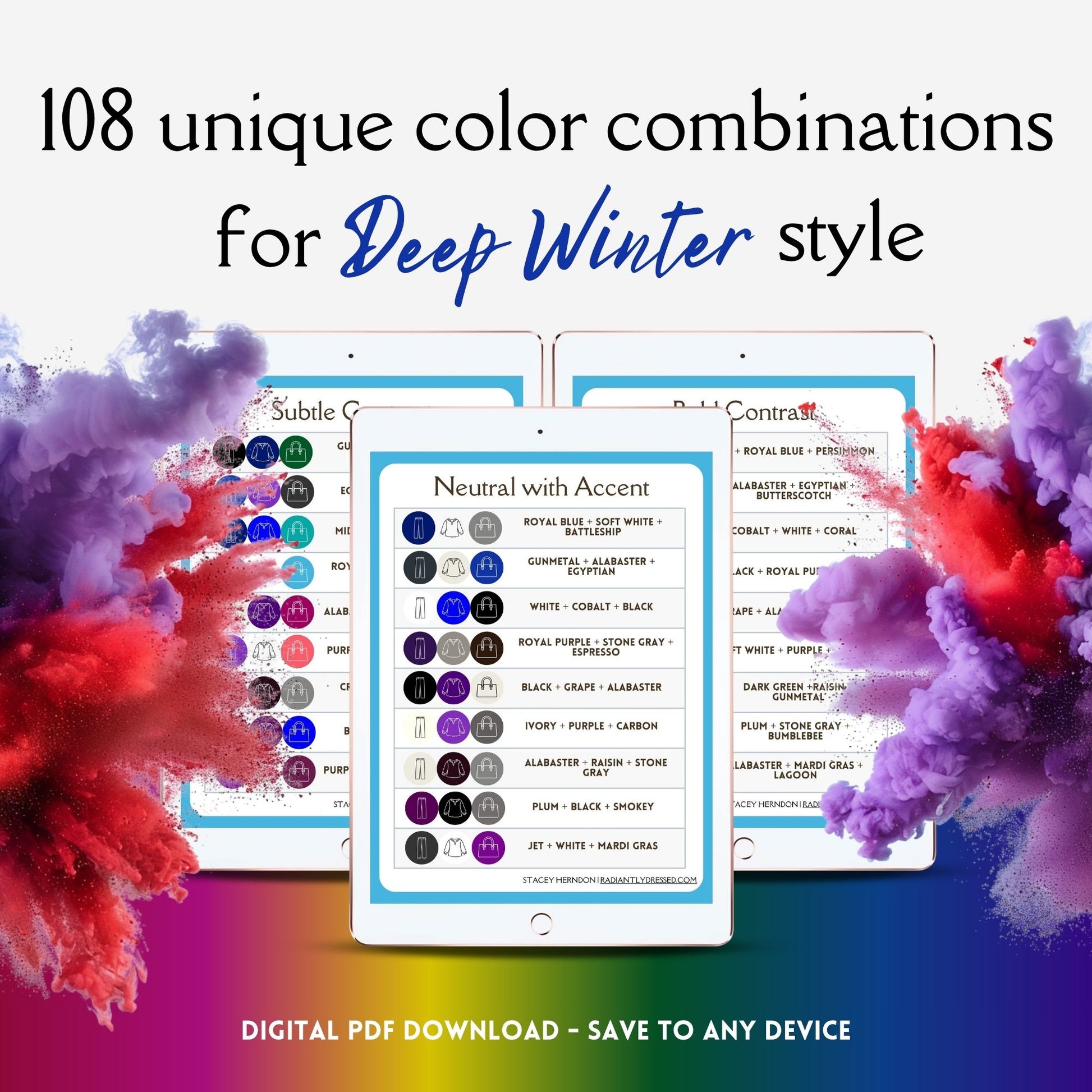 Deep Winter ColorStory Collections Radiant Style Shop Deep Winter ColorStory Collections Radiant Style Shop