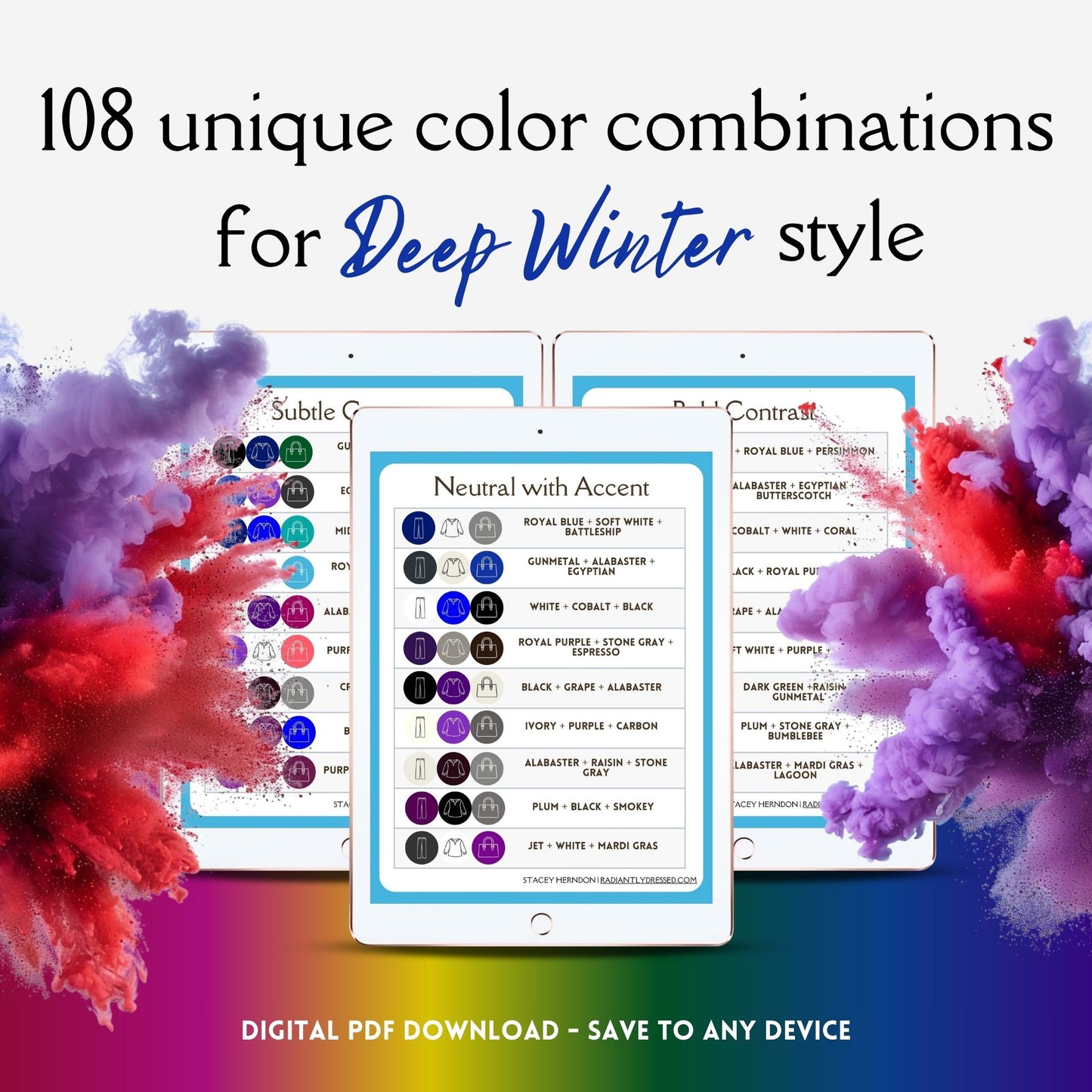 Deep Winter ColorStory Collections