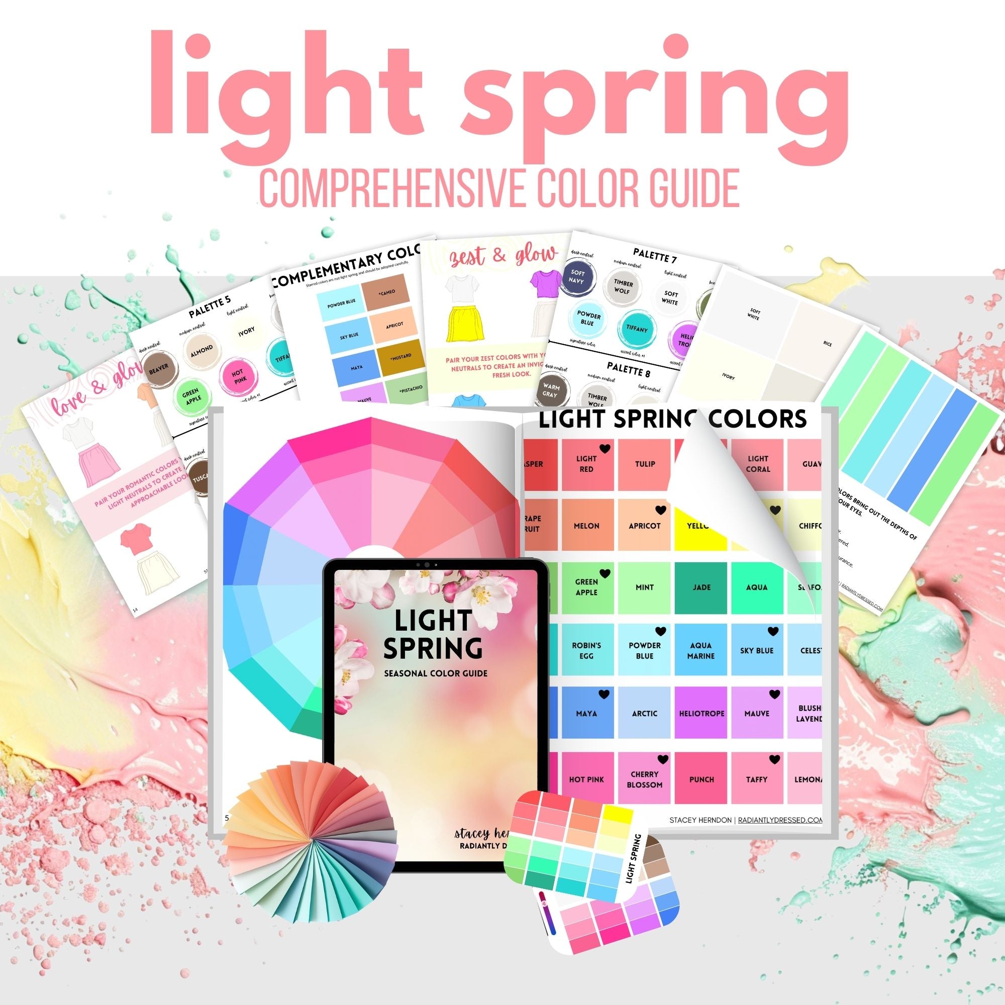 Light Spring Color Guide – Radiant Style Shop