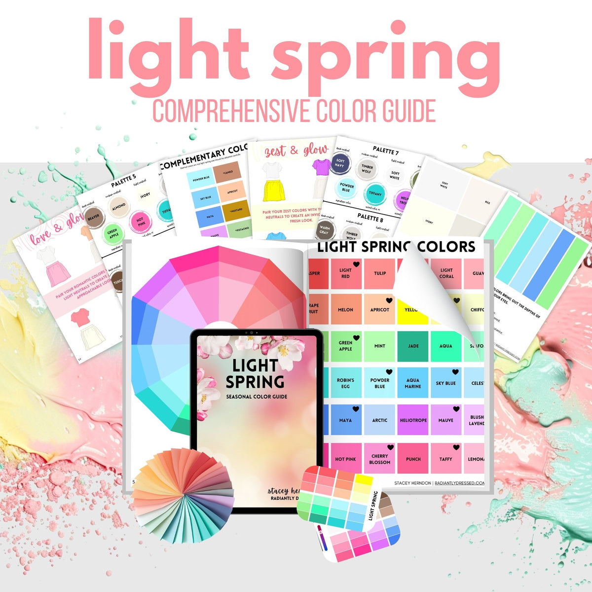 Spring Color Ng Light Spring Color Guide – Radiant Style Shop