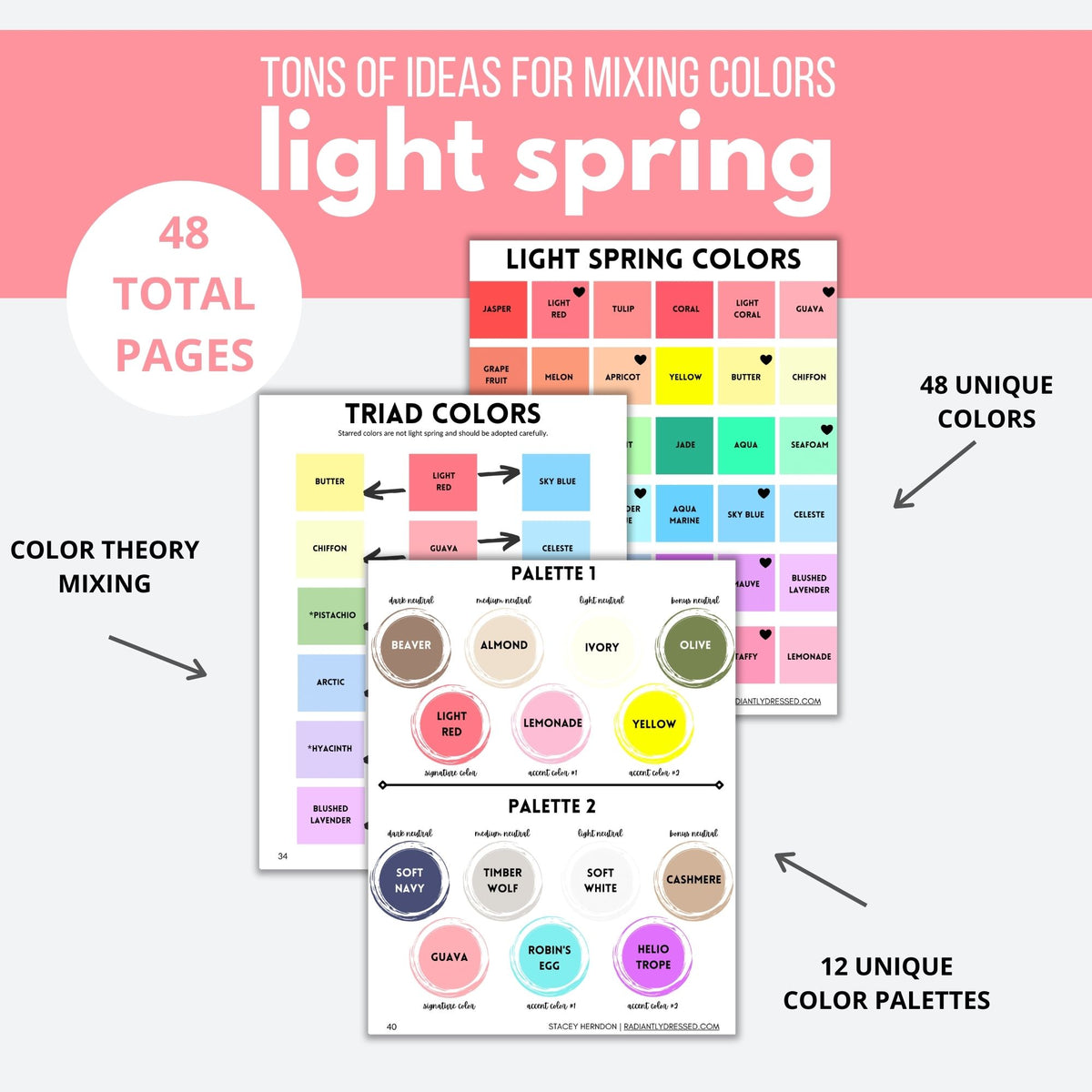 Spring Ks Color System Light Spring Color Guide – Radiant Style Shop