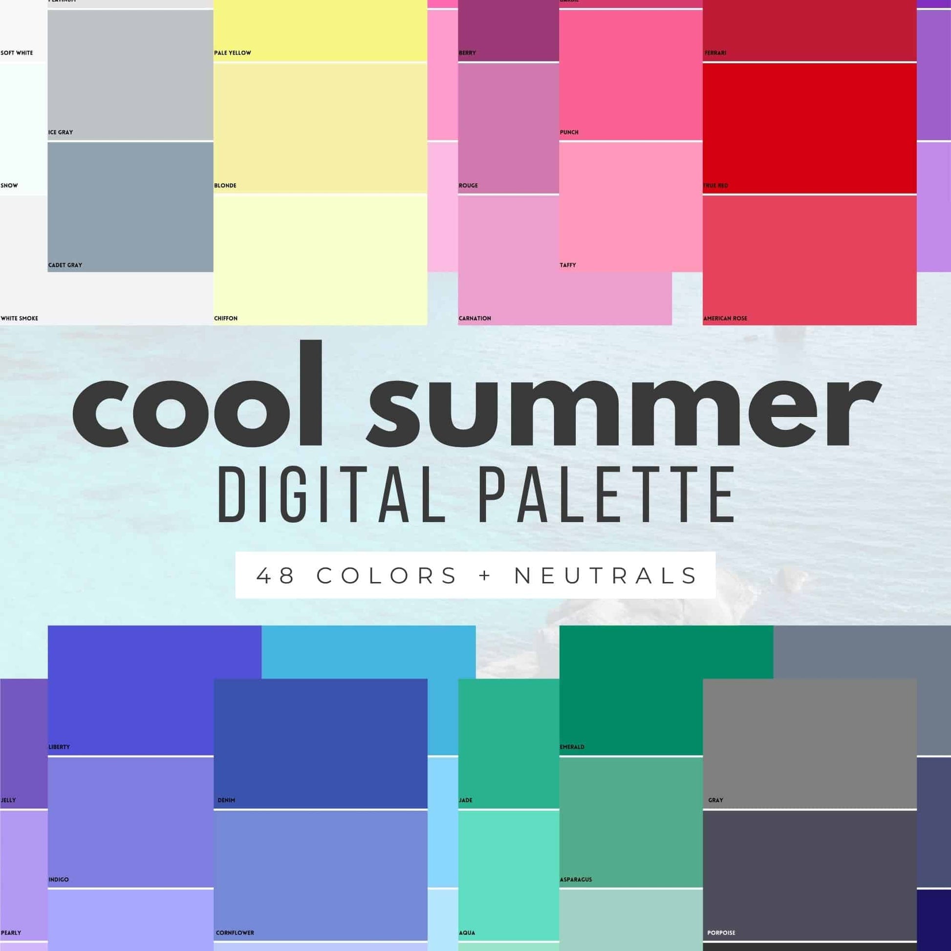 cool summer digital swatch fan