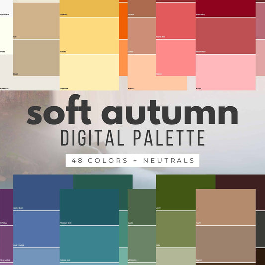 soft autumn digital swatch