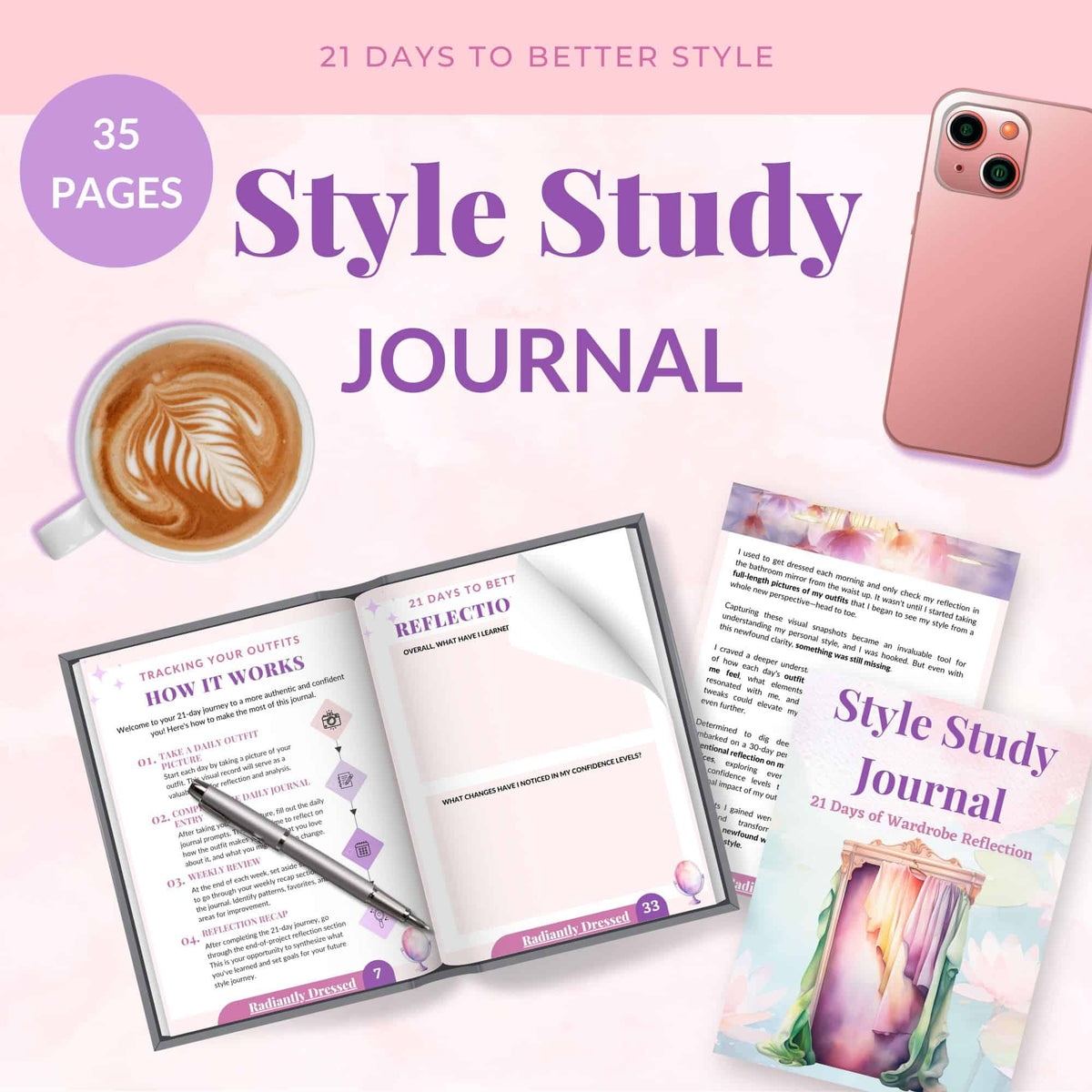 Example Journal About Study Style Study Journal – Radiant Style Shop