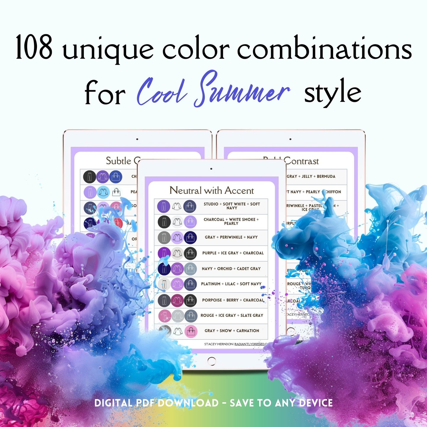 Cool Summer ColorStory Collections