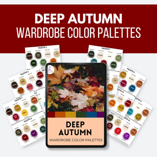 Deep Autumn Color Palettes