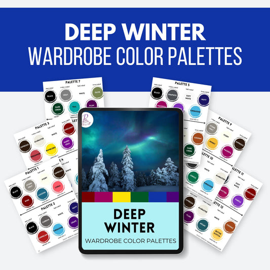 Deep Winter Color Palettes