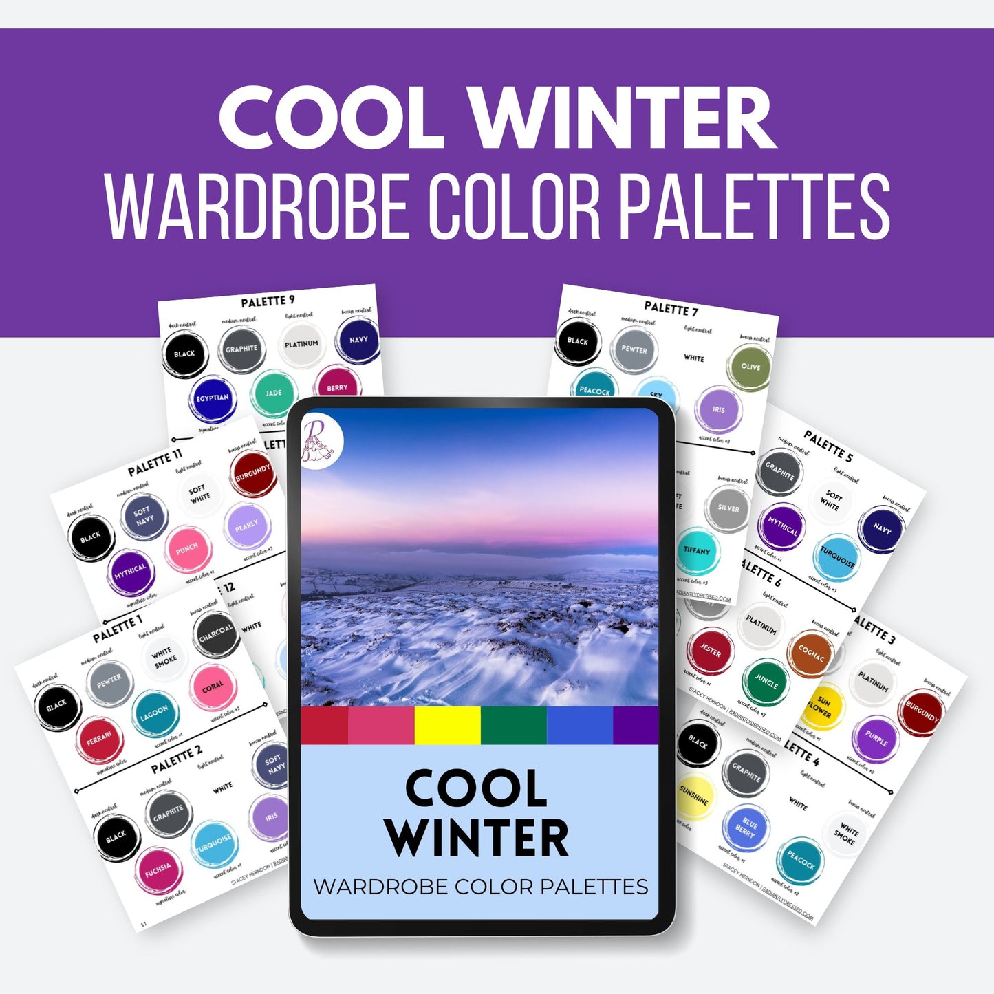 Cool Winter Color Palettes