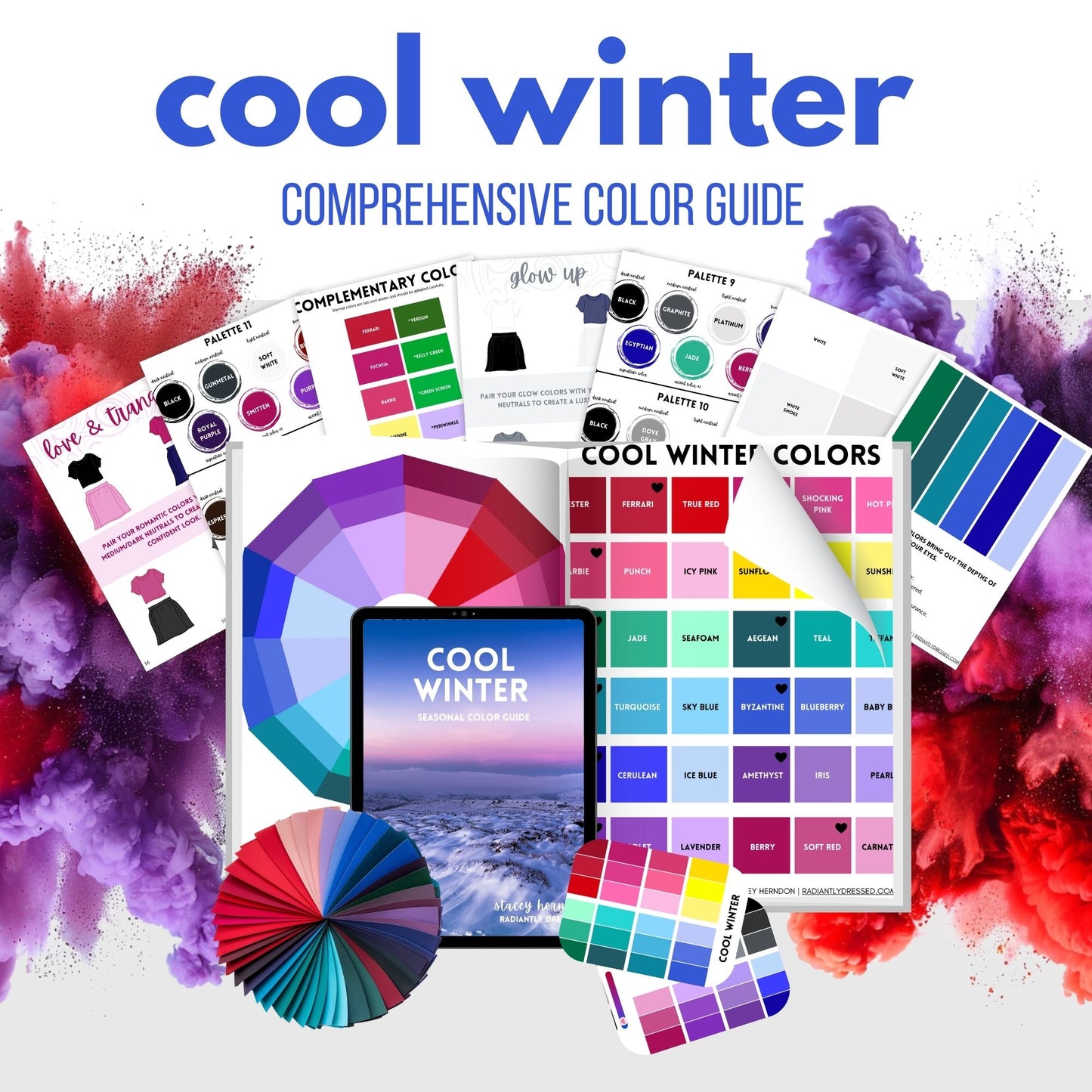 radiantly dressed cool winter Cool/True Winter: Color Palette and Wardrobe Guide for 2026 at Radiantly Dressed