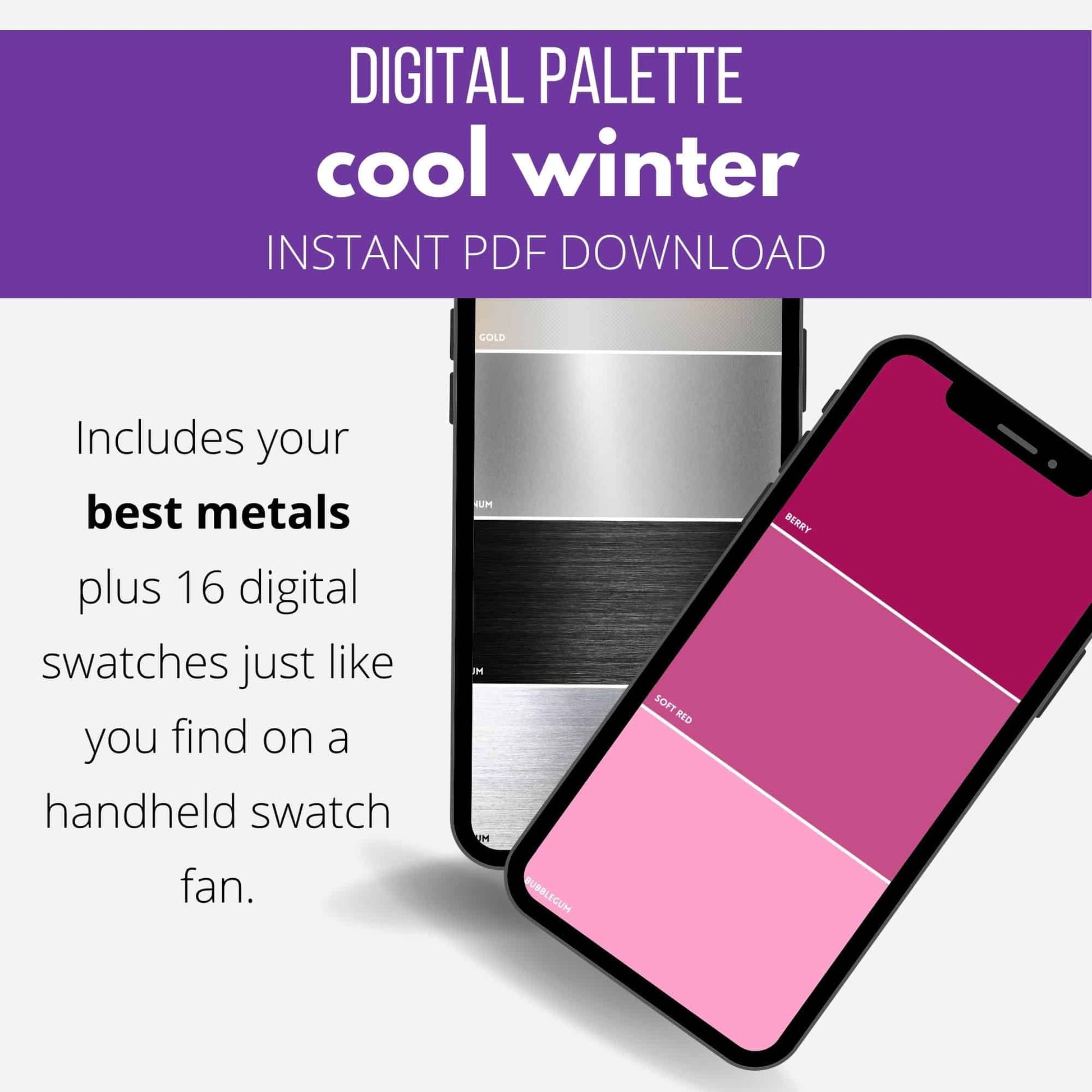 cool winter digital swatch fan