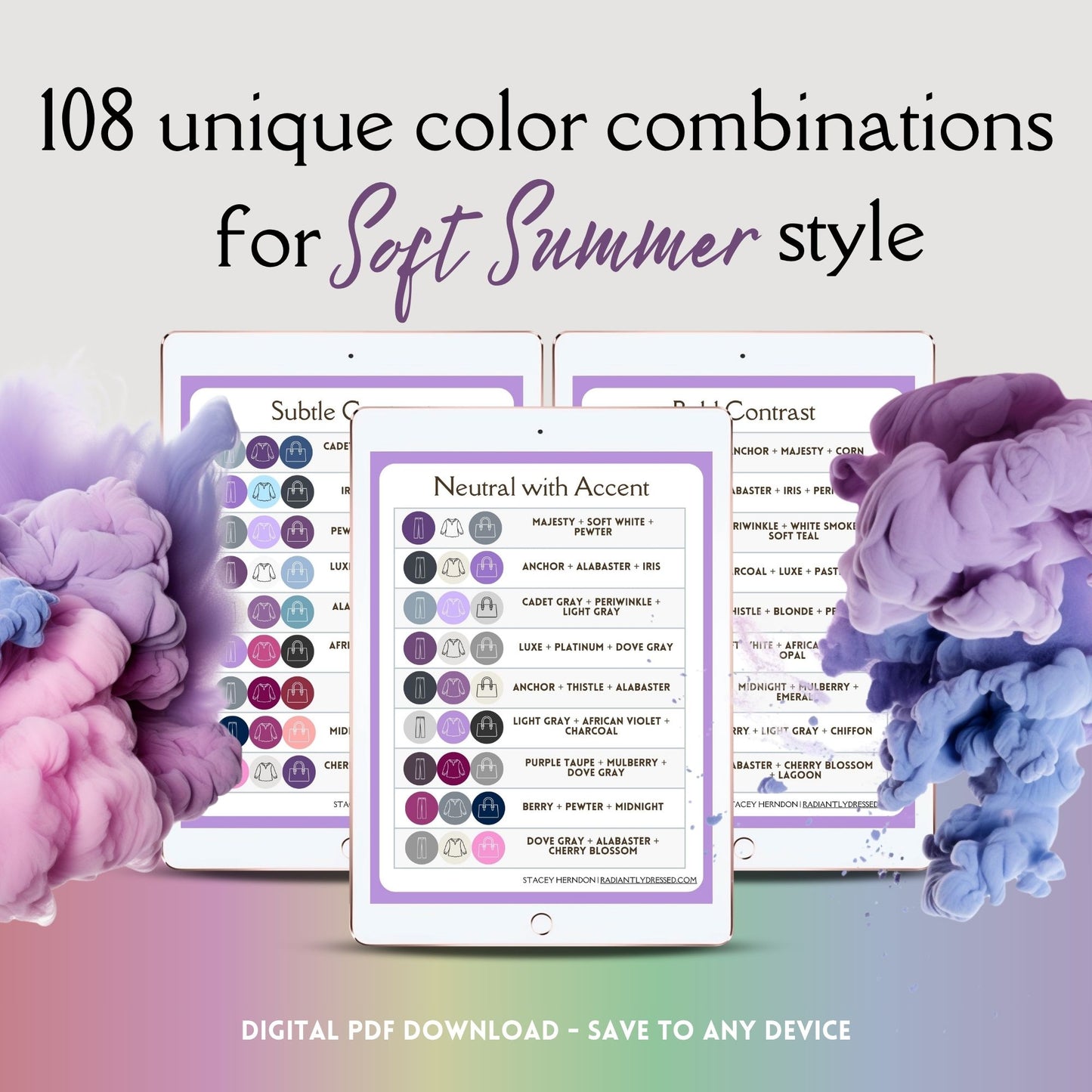 Soft Summer ColorStory Collections