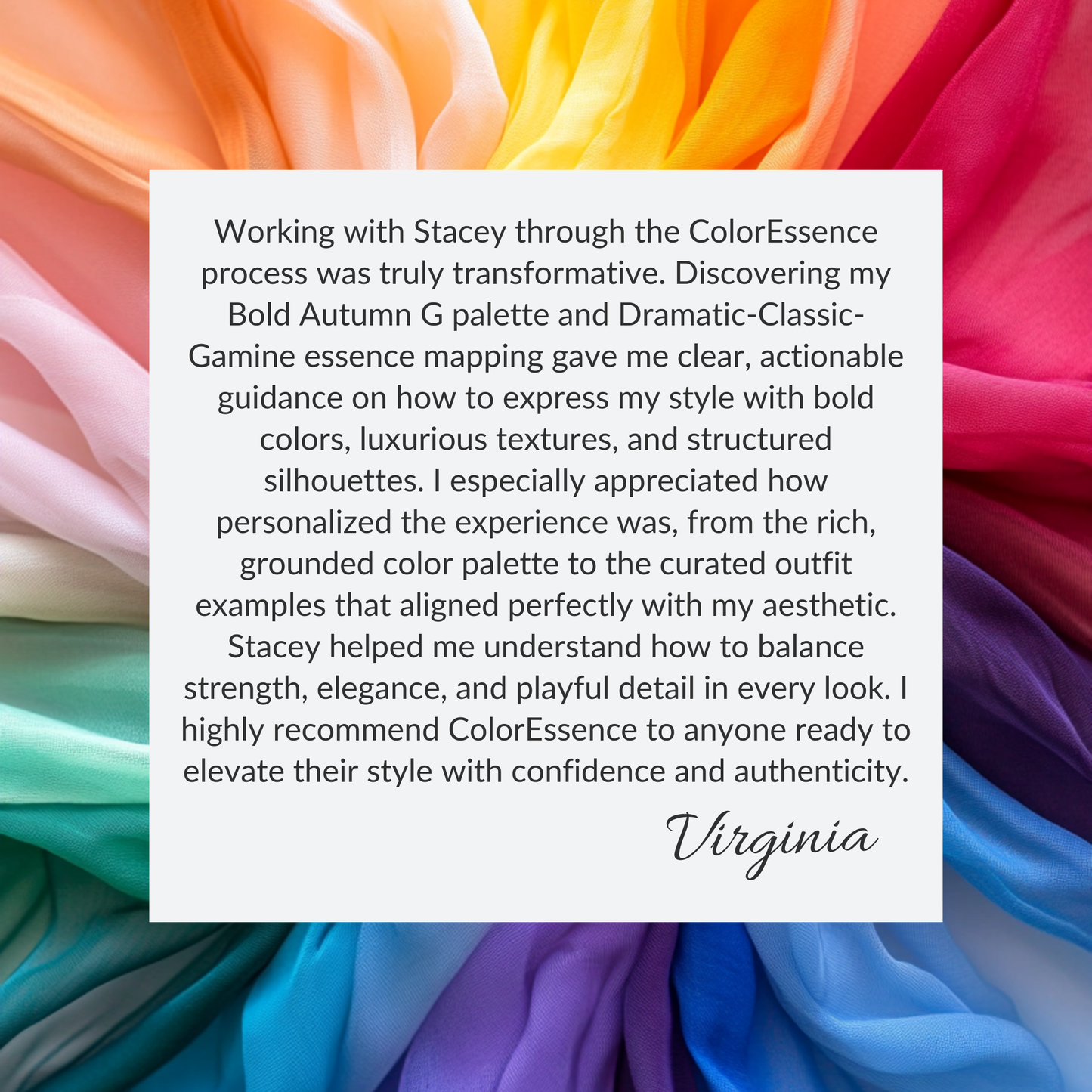 Radiant Woman® - ColorEssence Style Report