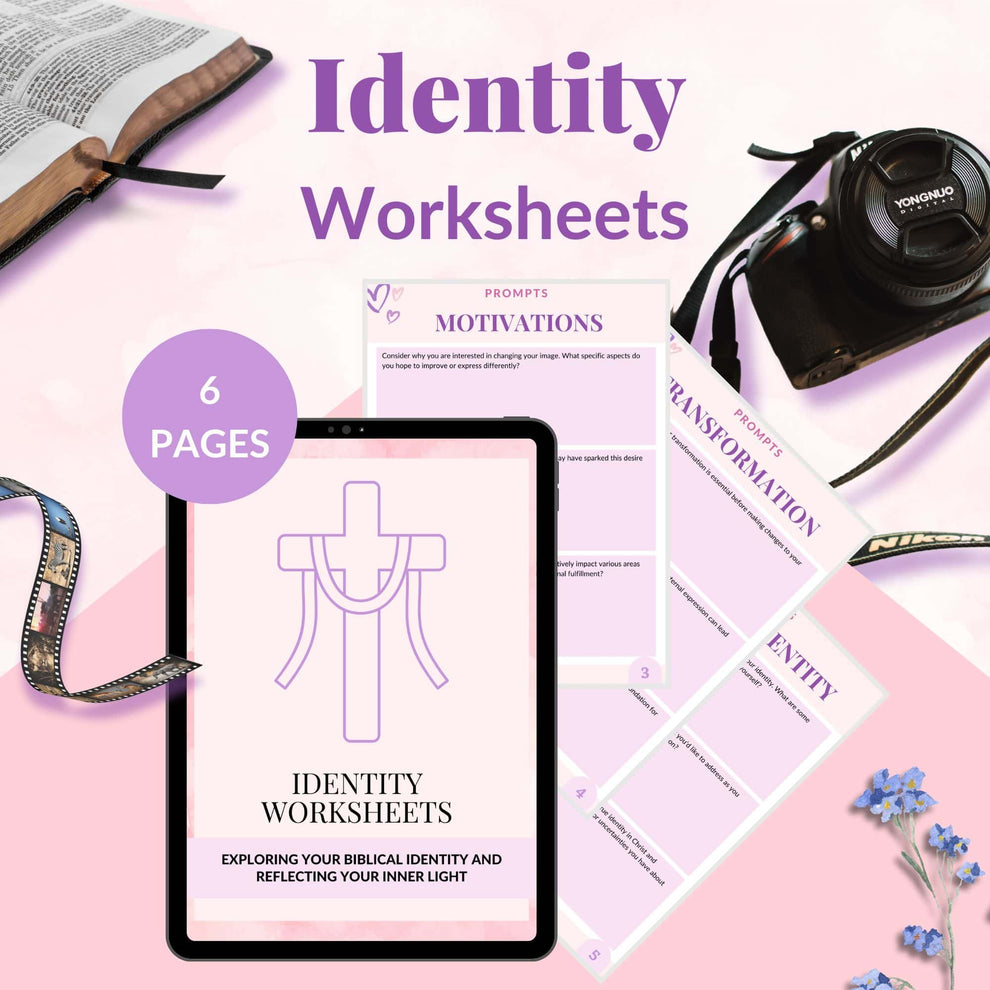 Image & Identity Worksheets – Radiant Style Shop