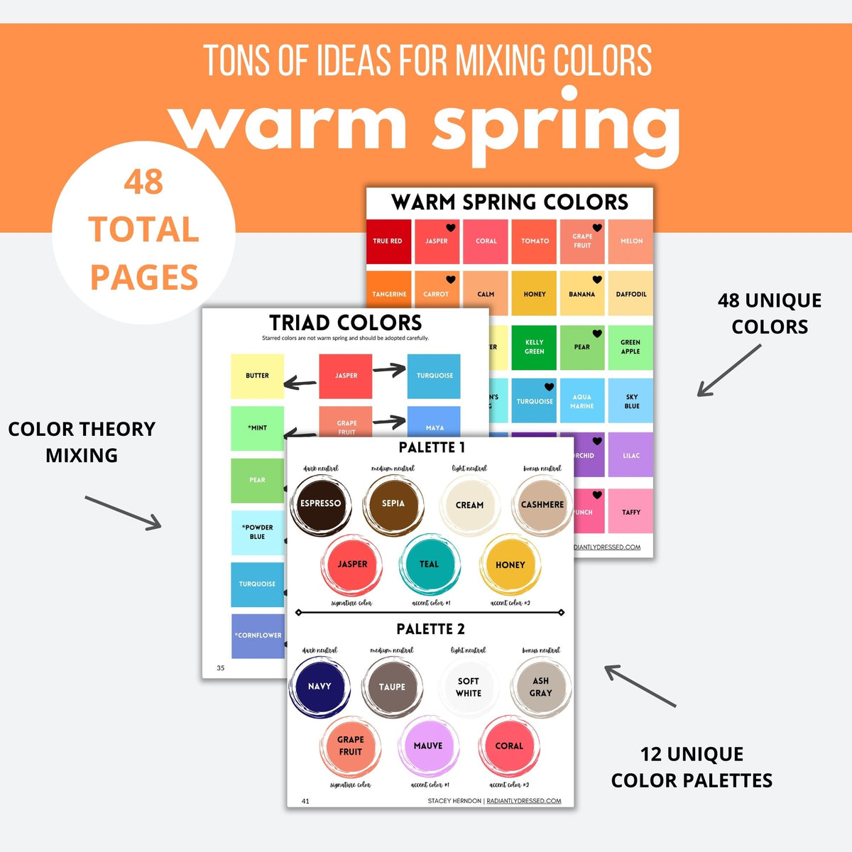 Warm Spring Mint Color Warm Spring Color Guide – Radiant Style Shop
